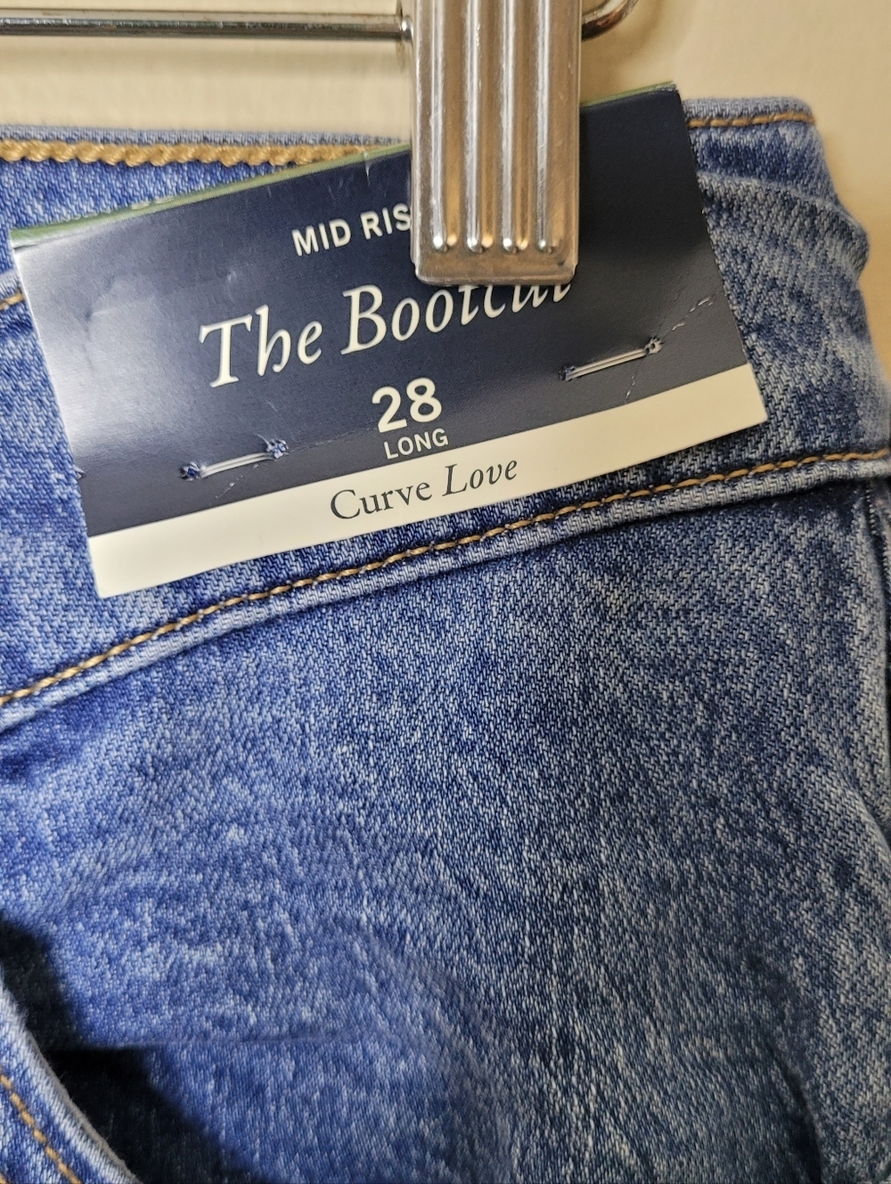 Abercrombie & Fitch Blue Women's Boot Cut Jeans - Picture 9 of 10